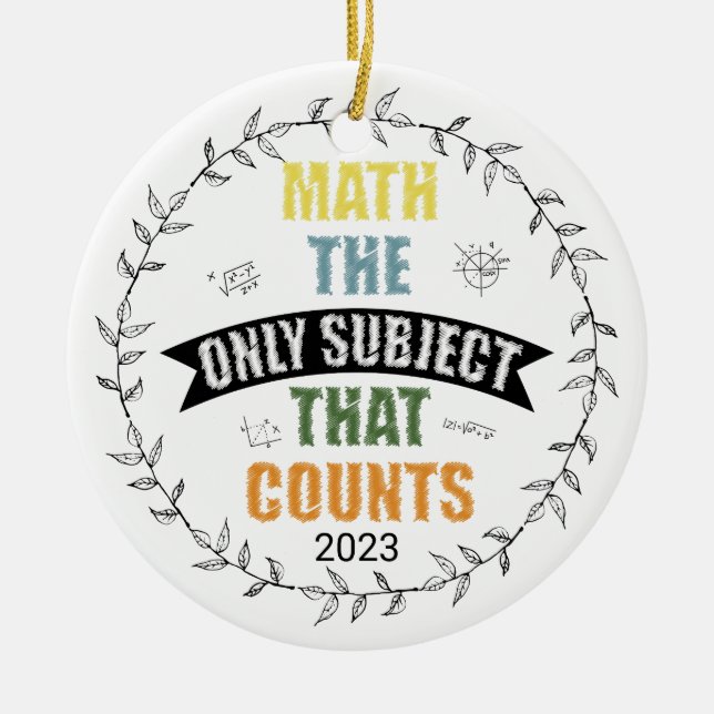 Ornamento De Cerâmica Ornament (Frente)