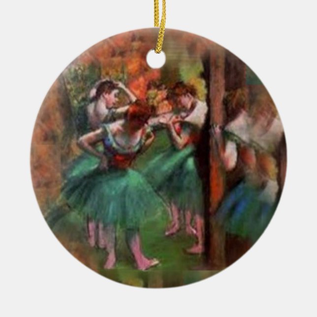 Ornamento De Cerâmica Ornament Ballerina - SRF (Frente)