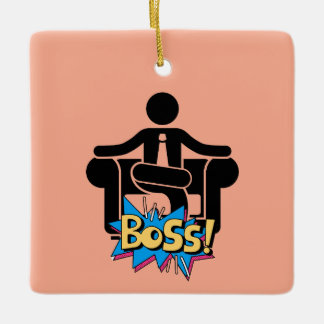 Ornamento De Cerâmica Ornament Boss