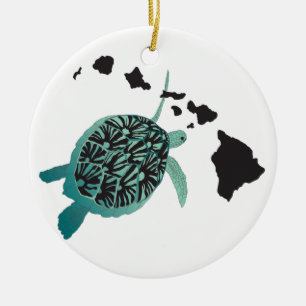 Ornamento De Cerâmica Ornament cerâmico das Ilhas Hawaii!