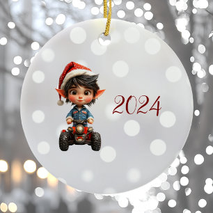 Ornamento De Cerâmica Ornament cerâmico de Natal All-Terrain