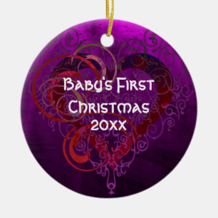 Ornamento De Cerâmica Ornament de amor