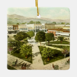 Ornamento De Cerâmica Ornament de Casamento de Healdsburg