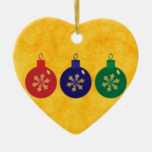 Ornamento De Cerâmica Ornament de natal Baubles