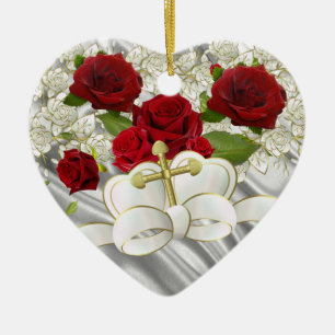 Ornamento De Cerâmica Ornament Deco de Casamento