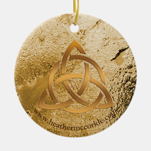 Ornamento De Cerâmica Ornament Heather McCorkle (Frente)