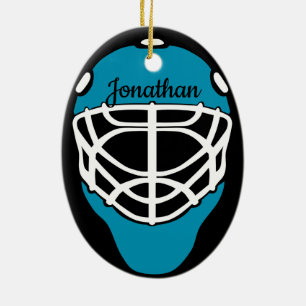 Ornamento De Cerâmica Ornament Hockey Mask