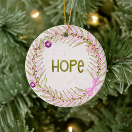 Ornamento De Cerâmica Ornament "Hope"