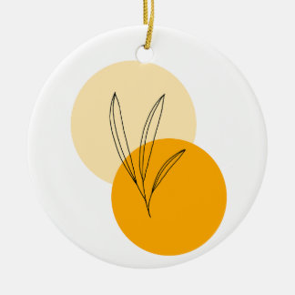 Ornamento De Cerâmica Ornament simple design