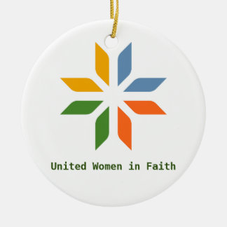 Ornamento De Cerâmica Ornament - United Women in Faith