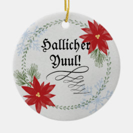 Ornamento De Cerâmica Ornament Yuul Urglaawe!