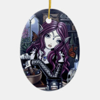 "Ornamento gótico de Fae da poção do alquimista"