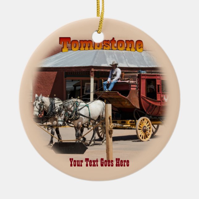 Ornamento De Cerâmica Ornamento: Passo de Embarcação nº 1 (Círculo) (Frente)