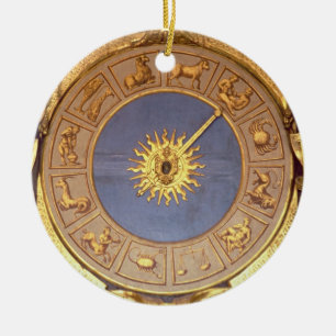 Ornamento De Cerâmica Orologio Zodicale (pulso de disparo do zodíaco)