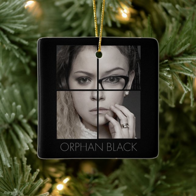 Ornamento De Cerâmica Orphan Black | Colagem de clones (Árvore)