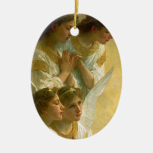 Ornamento De Cerâmica Os anjos de Bouguereau