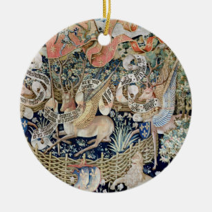 Ornamento De Cerâmica Os cervos voados (tapeçaria)