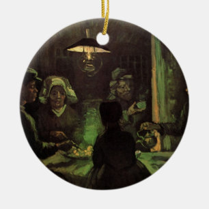 Ornamento De Cerâmica Os Comedores de Batata por Vincent van Gogh