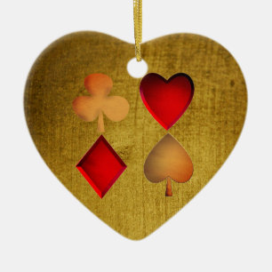 Ornamento De Cerâmica Os quatro fatos,