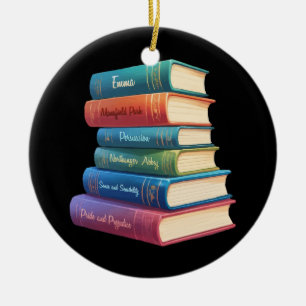 Ornamento De Cerâmica Os romances VIII de Jane Austen