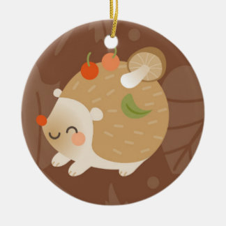 Ornamento De Cerâmica Ouriços