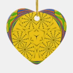 Ornamento De Cerâmica Ouro egípcio real. Cores Exclusivas