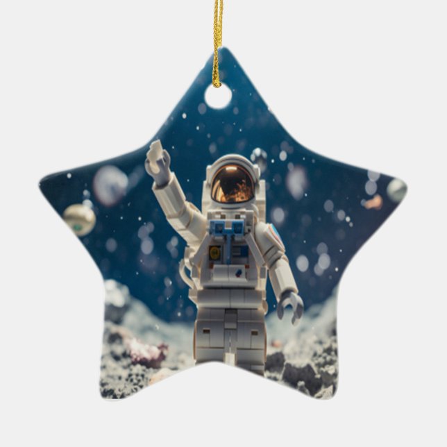 Ornamento De Cerâmica Out of This World Christmas Tree Ornament (Frente)