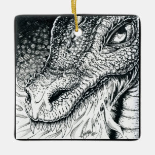 Ornamento De Cerâmica Outubro de 2018 Dia 3 - Estrada Dragão