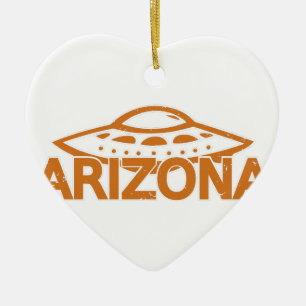 Ornamento De Cerâmica OVNI de arizona