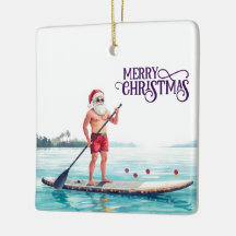 Paddle de Natal do Papai Noel — Férias de Natal à