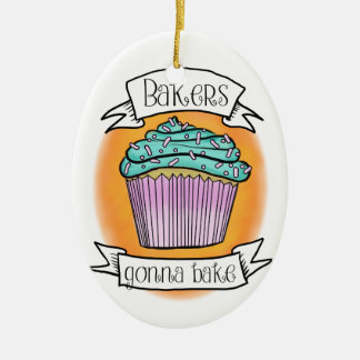 Ornamento De Cerâmica padeiros que vão cozer
