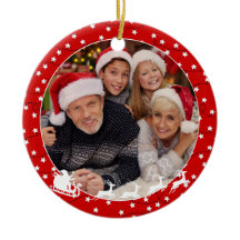 Padrão das luzes estreladas Uma foto no Natal