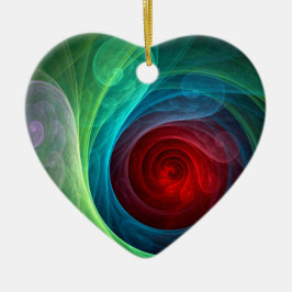 Ornamento De Cerâmica Padrão de cor de Abstrato de arte flexível de temp