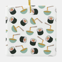Padrão de Sushi e Noodles