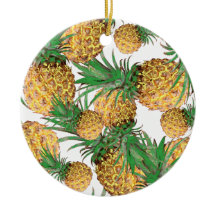 Padrão Tropical Yummy Pineapple