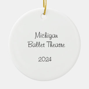 Ornamento De Cerâmica Pai Personalizável de Partido Nutcracker Boy/Fritz