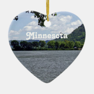 Ornamento De Cerâmica Paisagem de Minnesota