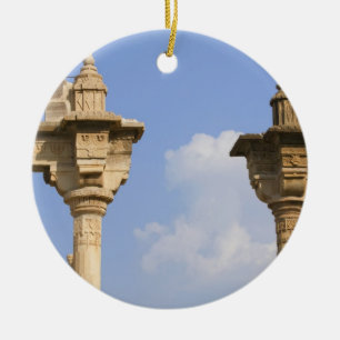 Ornamento De Cerâmica Palácio da Cidade, Udaipur, Rajastão, Índia 2
