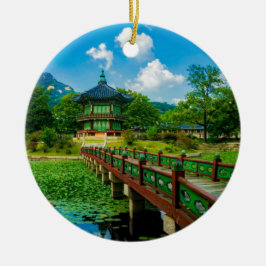 Ornamento De Cerâmica Palácio Gyeongbokgung, Coreia do Sul