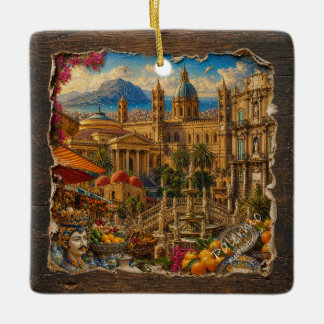ORNAMENTO DE CERÂMICA PALERMO,