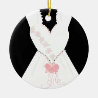 Ornamento De Cerâmica Palhaço Bridal Elegante