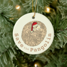 Pangolim Animal Festivo em Perigo de Extinção