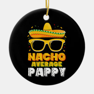 Ornamento De Cerâmica Papai Não é um Cara Comum Família Cinco De Mayo