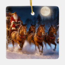 Papai Noel Caubói Country Western de Natal Stageco