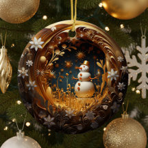 Papai Noel Floral Personalizado Natal