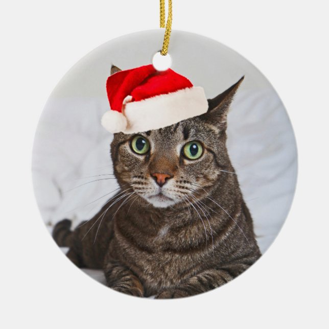 Ornamento De Cerâmica Papai noel Kip (Frente)