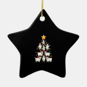 Ornamento De Cerâmica Papais noeis Árvore de Natal Luzes Engraçadas Pr