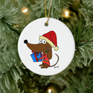 Ornamento De Cerâmica Papais noeis personalizáveis Midge Cerâmica Orname