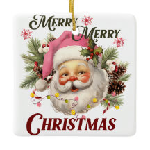 Papais noeis Rosa Vintage