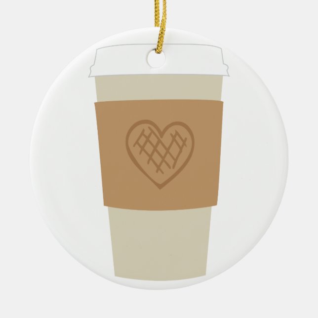 Ornamento De Cerâmica Para Ir Mais Tarde (Frente)